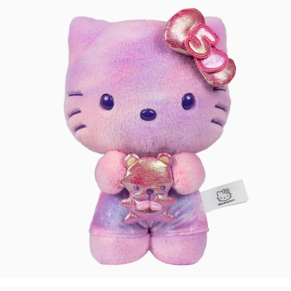 Hello Kitty Pink 50th Anniversary 8" Plush Collectible Doll